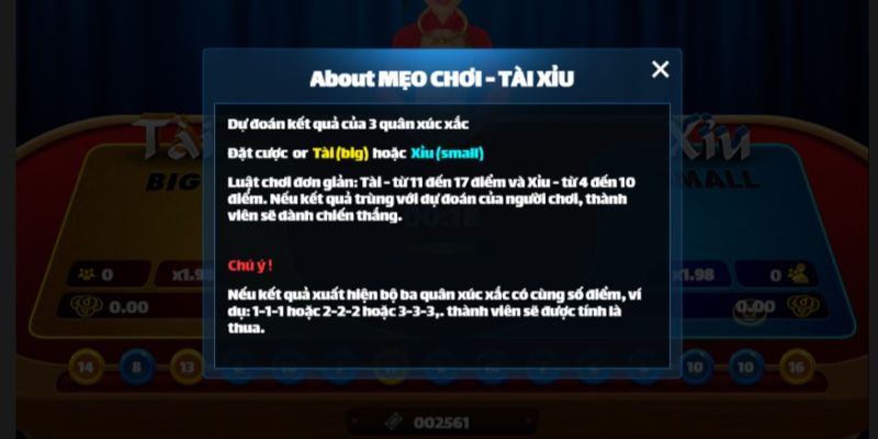 Mẹo đăng ký tài xỉu online